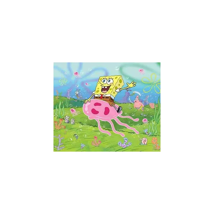 SpongeBob Bubbles Wall Mural