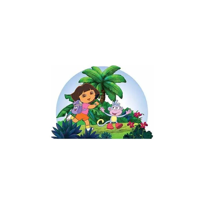 Dora The Explorer and Friends Headboard Wall - Only 2 Left