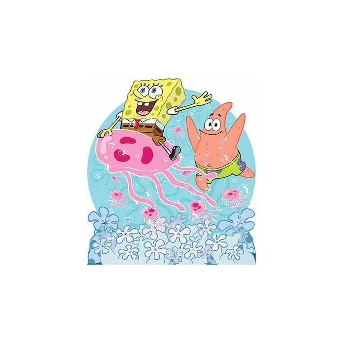 SpongeBob Bubbles Wallpaper Headboard Mural- 2 murals left