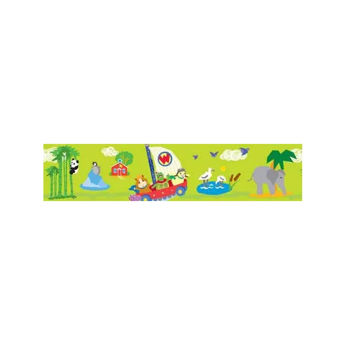 Wonder Pets on Nick Jr Wallpaper Border