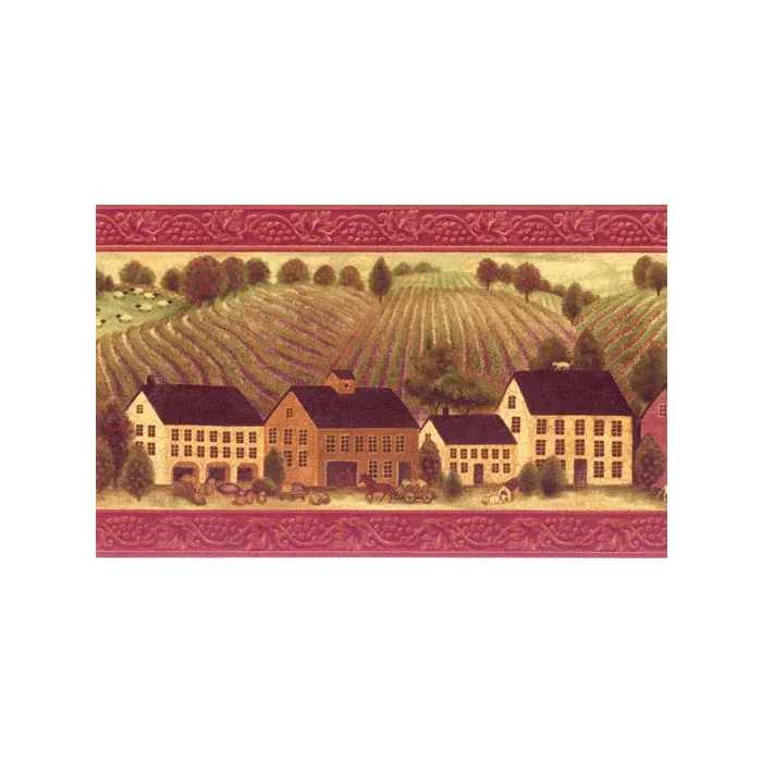 Raymond Waites Farm Wallpaper Border