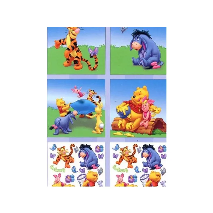 Disney Winnie The Pooh Self Stick Decorating Kit - Imperial