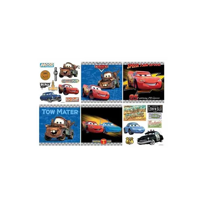 Disneys Blue Cars Victory Lane Cutouts