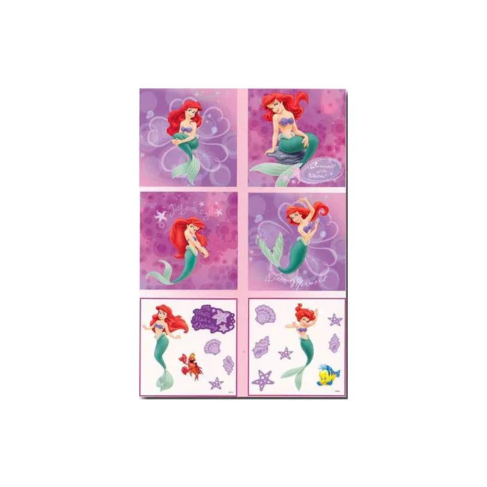 Little Mermaid Wallpaper Cutouts