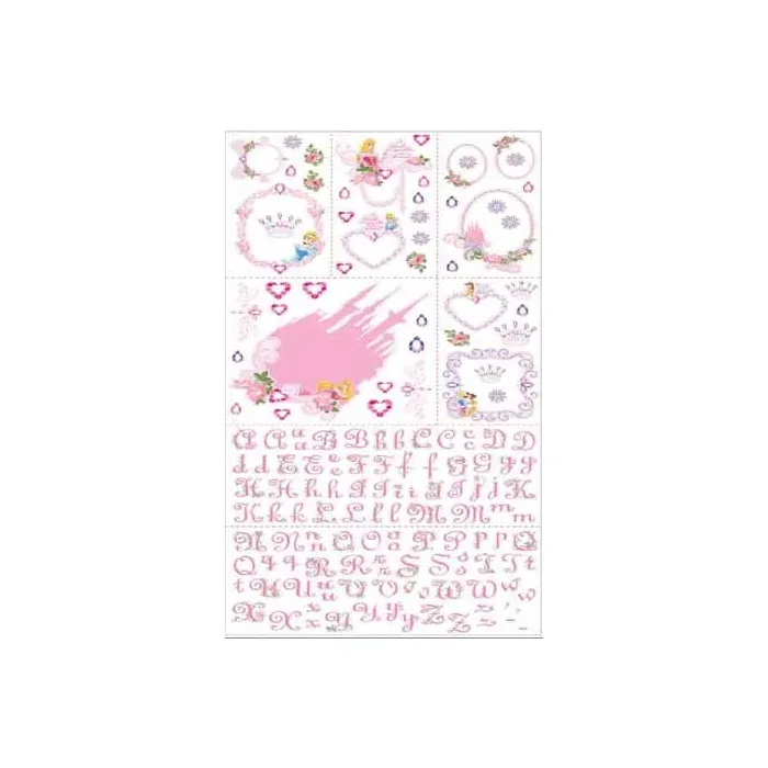Disneys Princesses Pink Photo Frame Applique