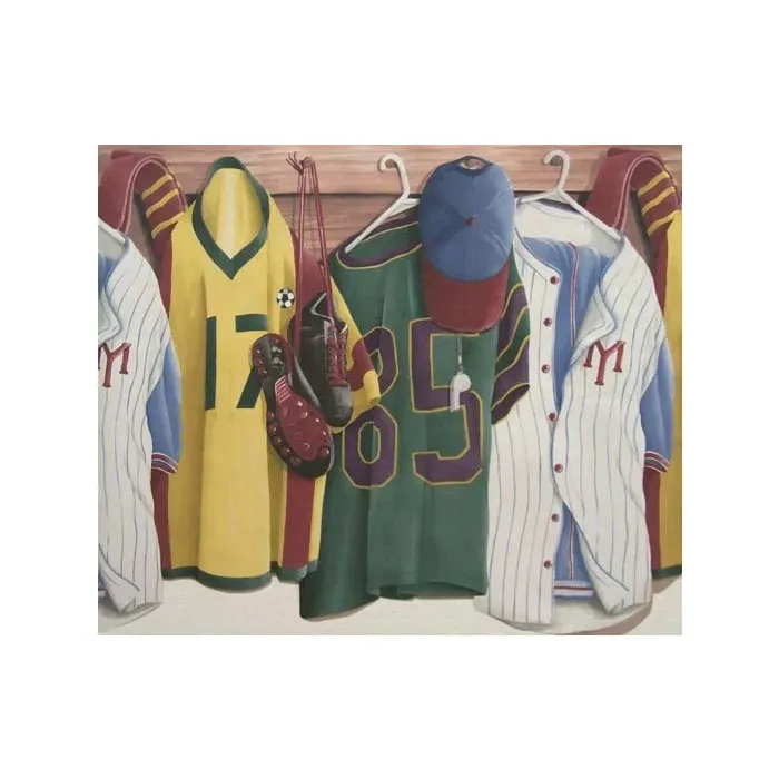 Jersey Wallpaper Border