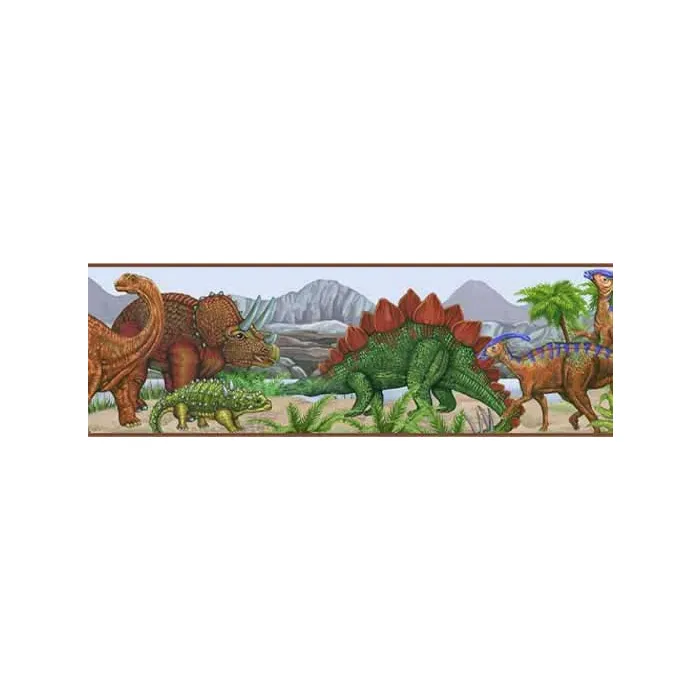 Dinosaurs Peel and Sticker Border 51624B