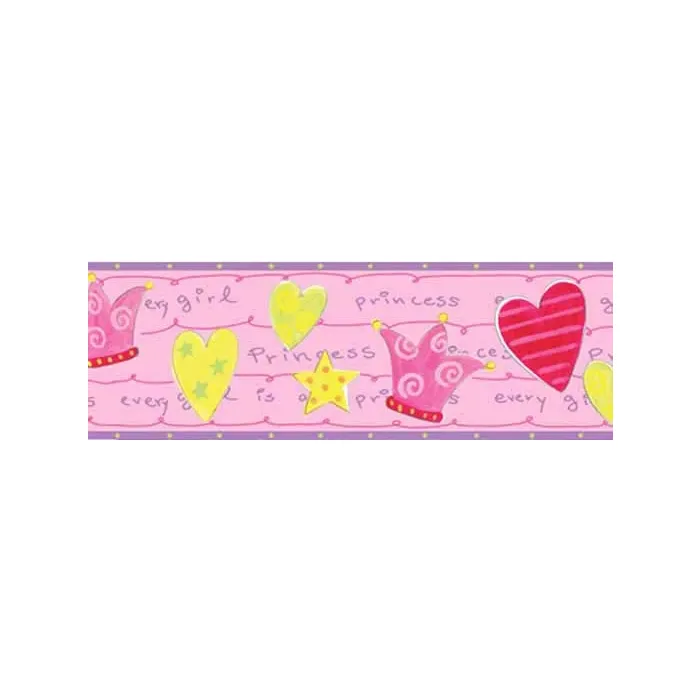 Precious Princess Peel and Stick Border