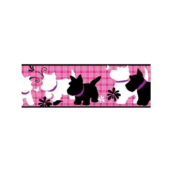 Pupsy Daisy Peel and Stick Border