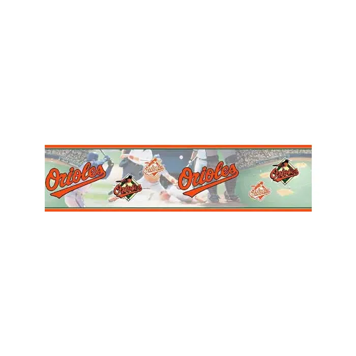 Baltimore Orioles Wallpaper Border