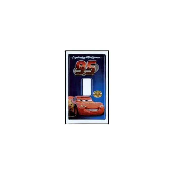 Disneys Car Lightning Toggle Light Switchpla
