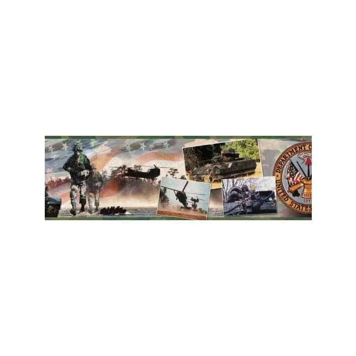 US Army Wallpaper Border