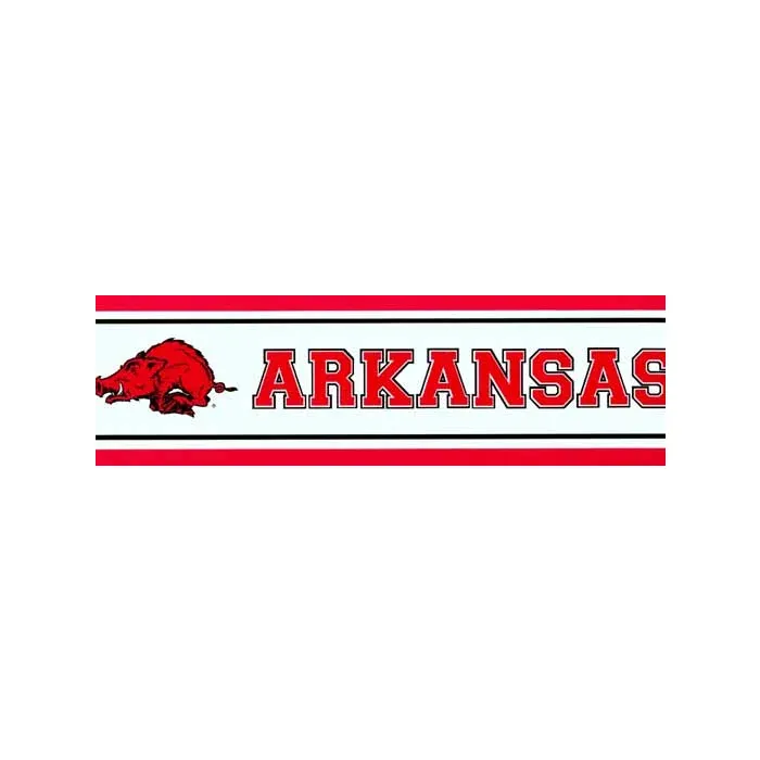 University of Arkansas Wallpaper Border - Teamworks Wallcoverings