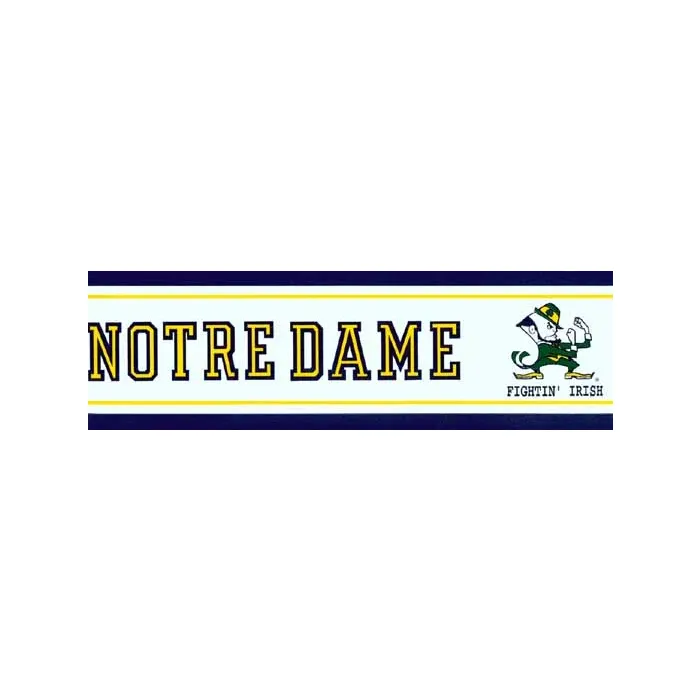 Notre Dame Fightin Irish Wall Border