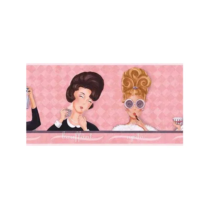 Hair Dos Wallpaper Border