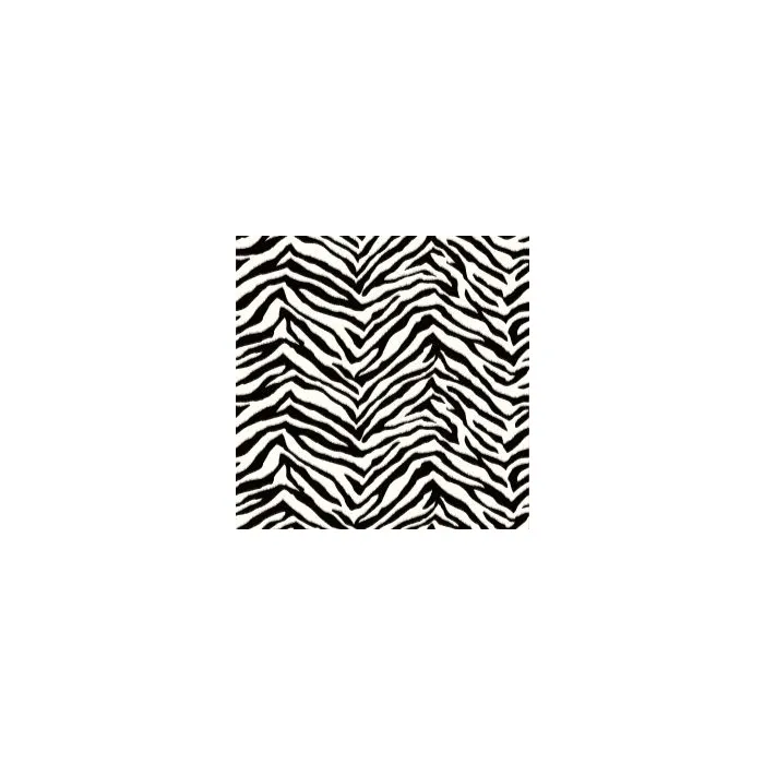 Black & White Zebra Print Wallpaper - Chesapeake Wallcoverings