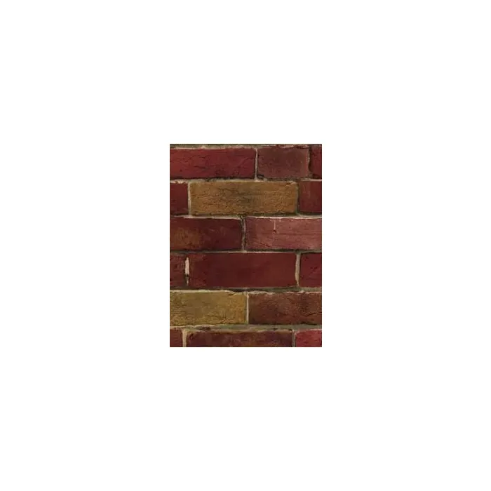 Faux Vintage Red & Tan Brick Wallpaper - Norwall Wallcoverings