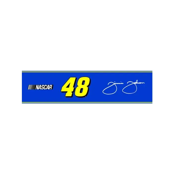 Nascar Racing Driver Jimmie Johnson #48 Wallpaper Border