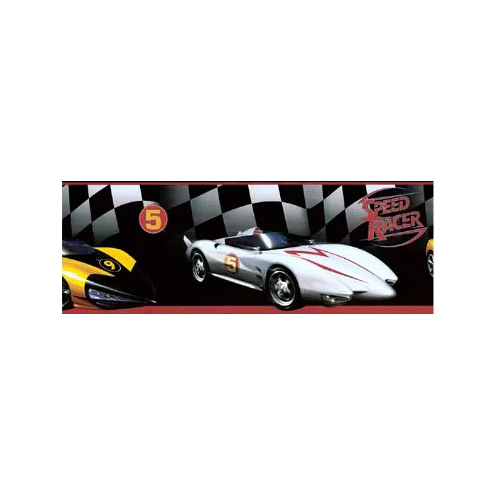 Speed Racer Wall Border - Red - York Wallcoverings