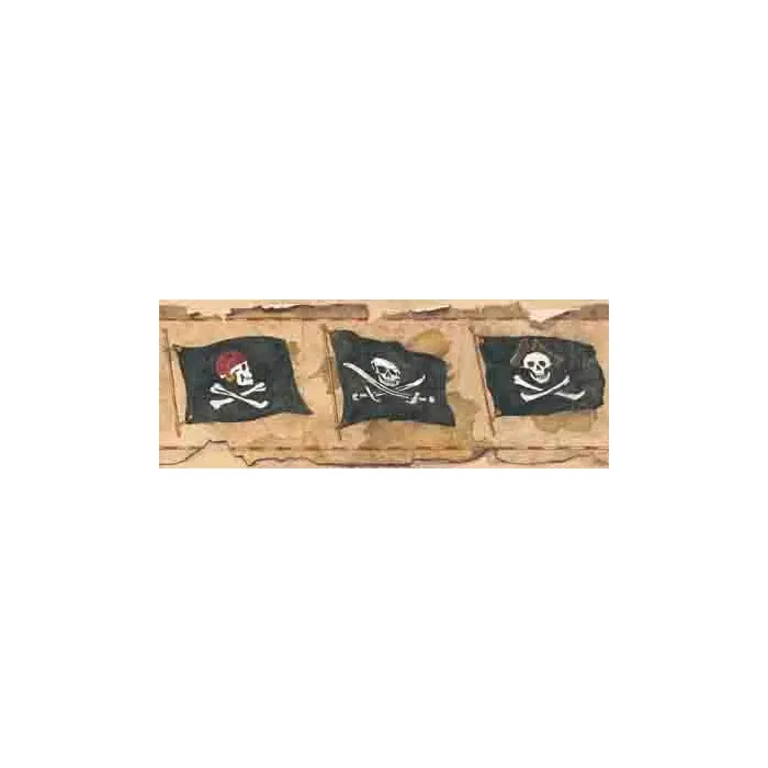 Arrr Its Pirate Wall Border - York Wallcoverings