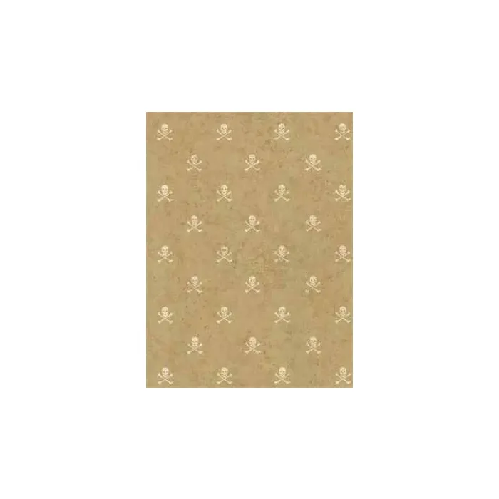Skull and Crossbones Wall Paper