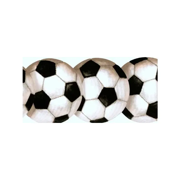 Soccer Balls Die Cut Wallpaper Border BT2900B