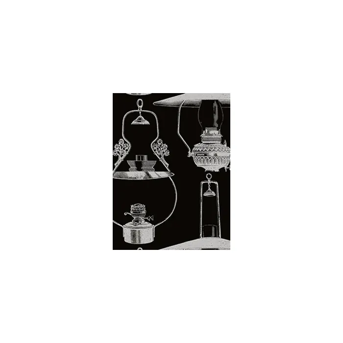 Black and Silver Lamp Wallpaper