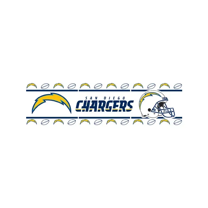 San Diego Chargers NFL Peel and Stick Wallpaper