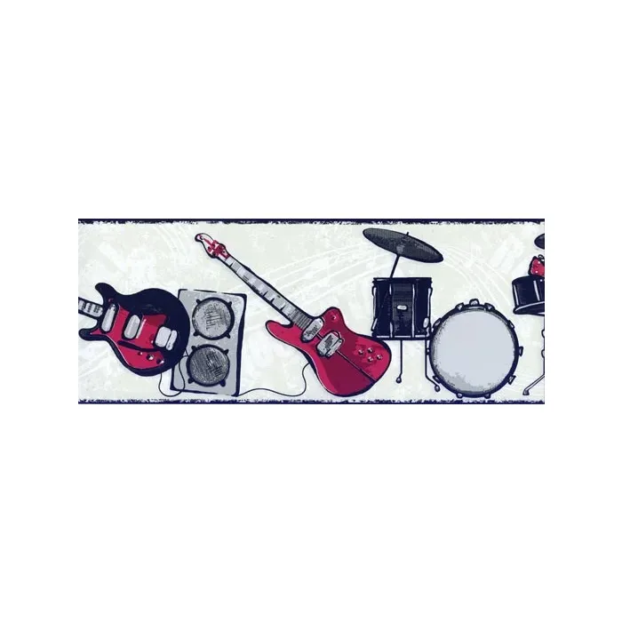 Candice Olson Black Rock N Roll Border