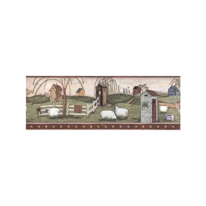 Outhouse Wall Border