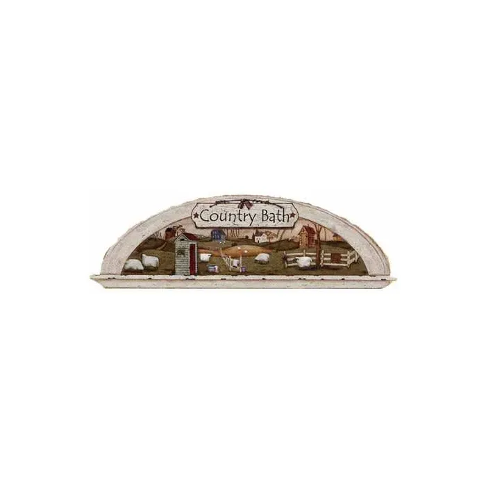 Country Bath Arch Wall Mural