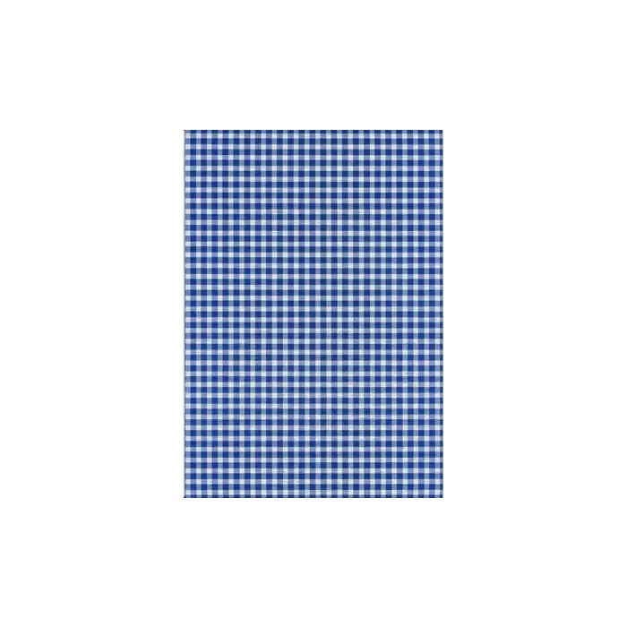 Gingham Blue Country Wallpaper