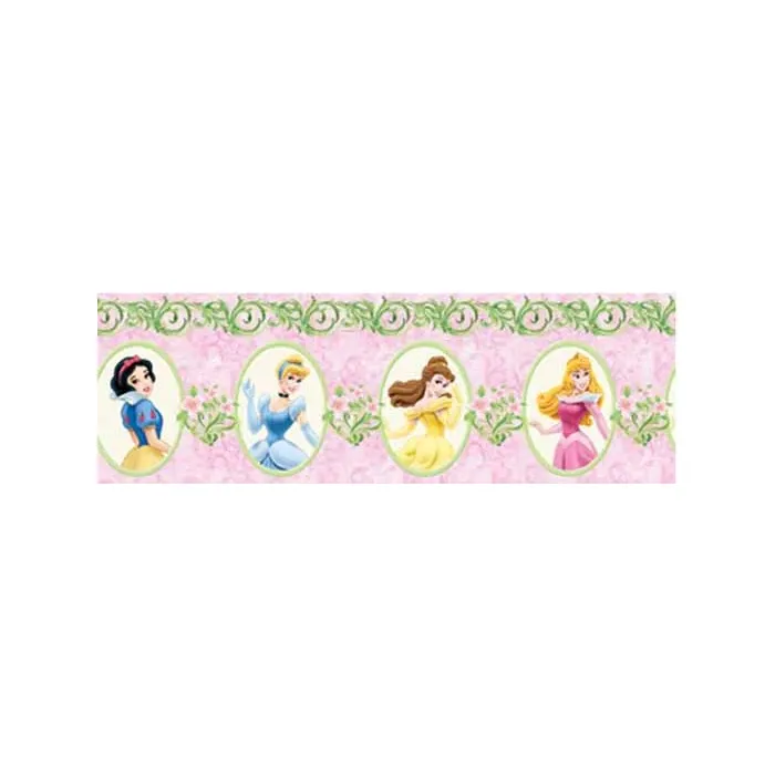 Disneys Princess Garden Wallpaper Border