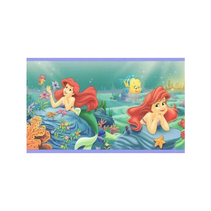 Disney Little Mermaid Wallpaper Border