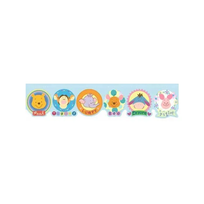 Disneys Pooh and Heffalump WallPaper Border