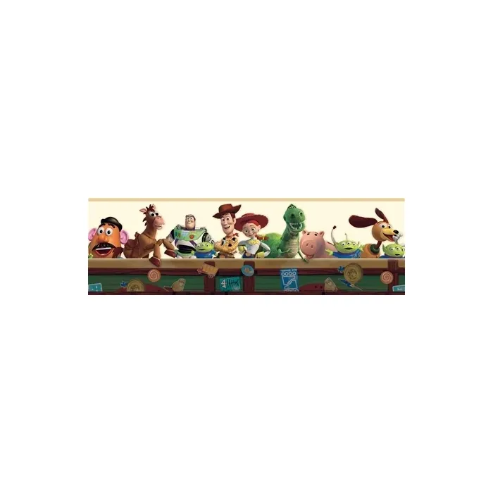 Disneys Cream Toy Story 3 Wallpaper Border
