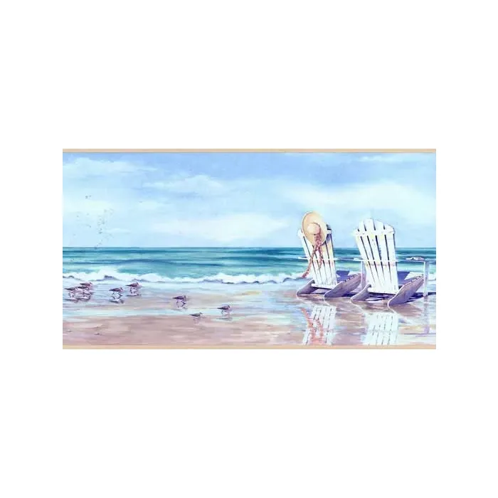 By the Shore Wallpaper Border