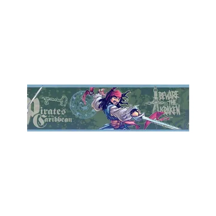 Disneys Green Pirates of the Caribbean Borde