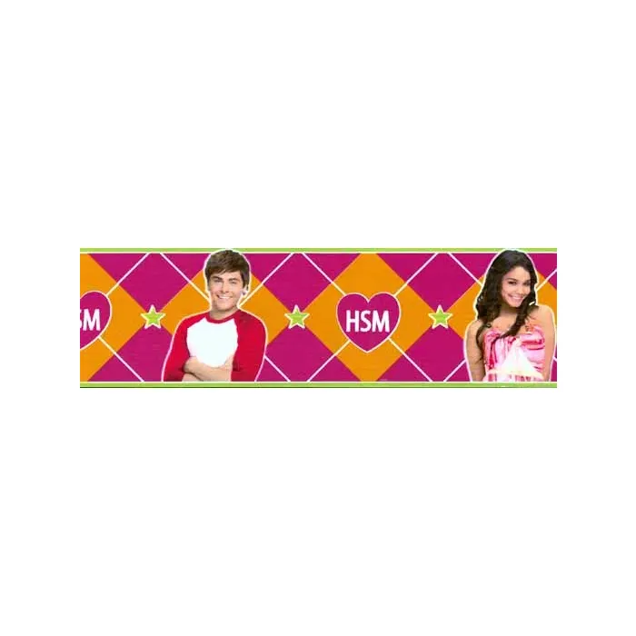 Disneys High School Musical Wallpaper Border