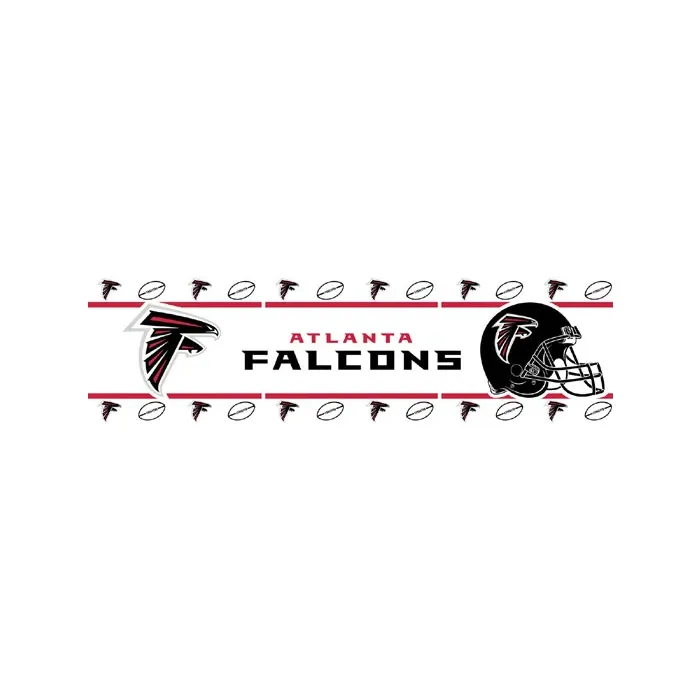 Atlanta Falcons NFL Peel and Stick Wallpaper Bo