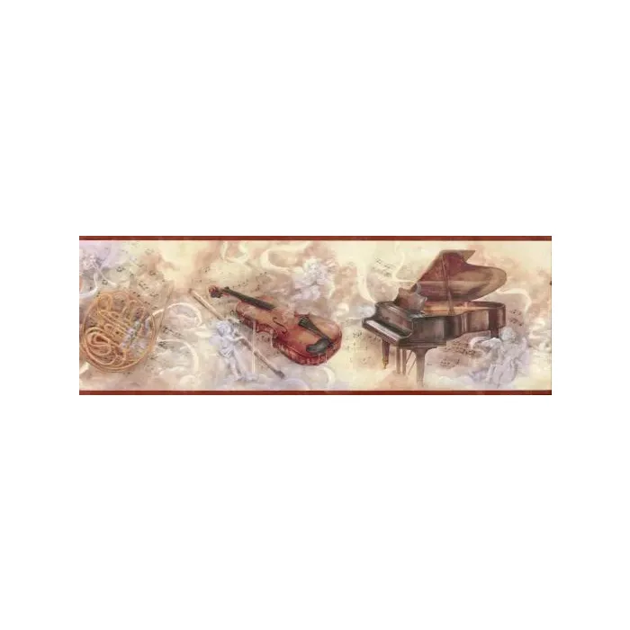 Heavenly Notes Wallpaper Border FF03032B