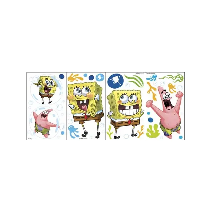 SpongeBob 10th Anniversary Peel and Stick App