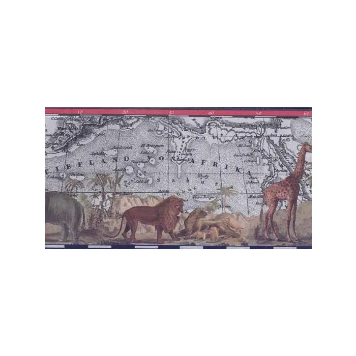 African Safari Wallpaper Border