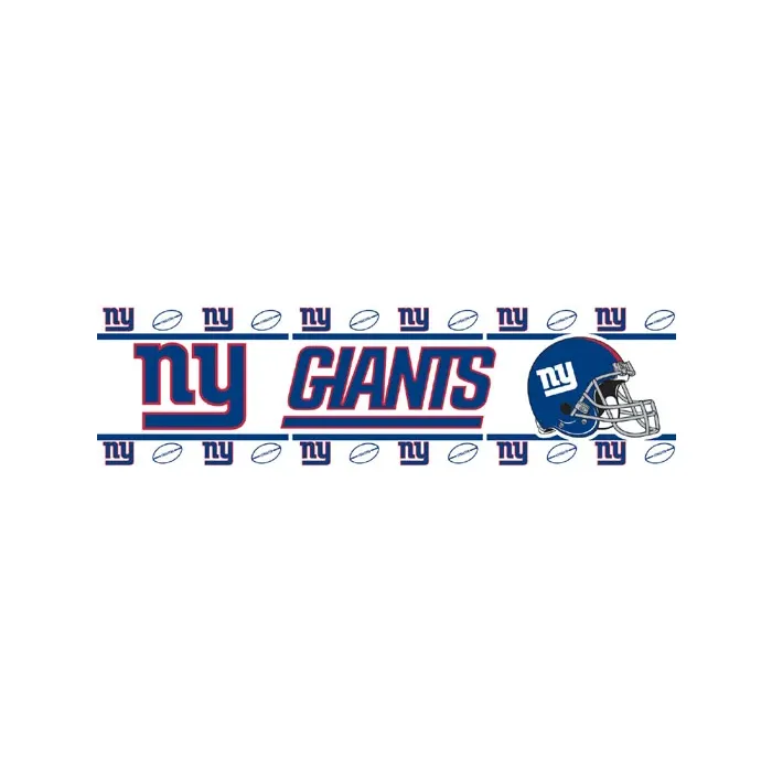 New York Giants NFL Peel and Stick Wallpaper Bo