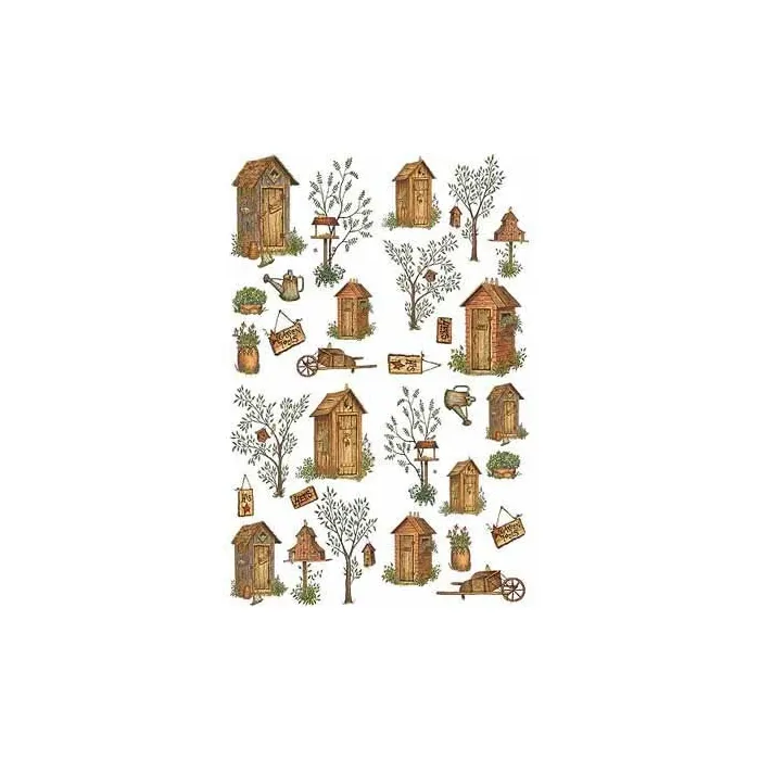 Linda Spivey Outhouse Appliques