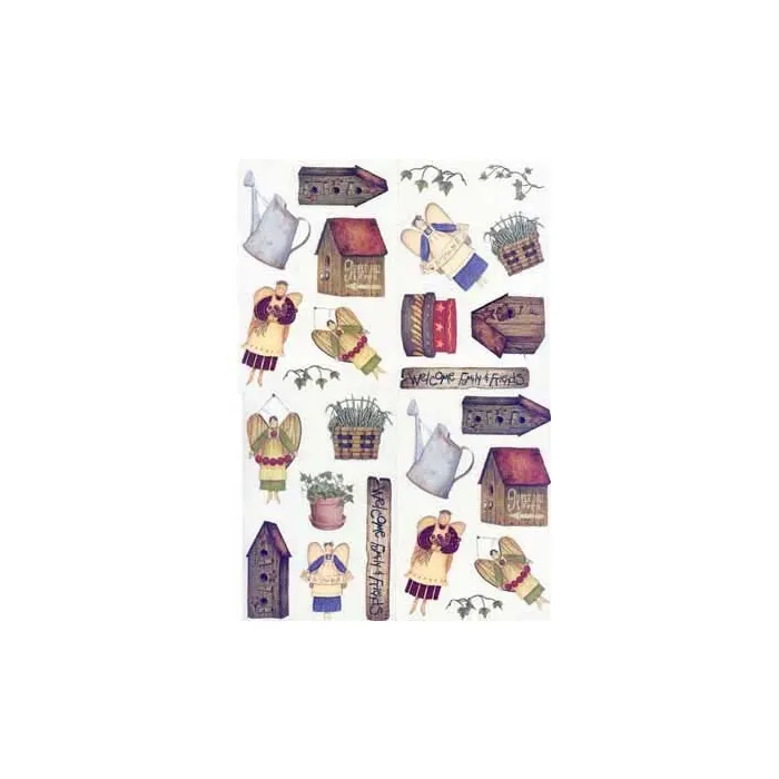 Birdhouse Ivy Appliques