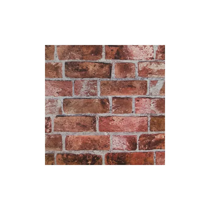 Textured Red Brick Wallpaper - York Wallcoverings