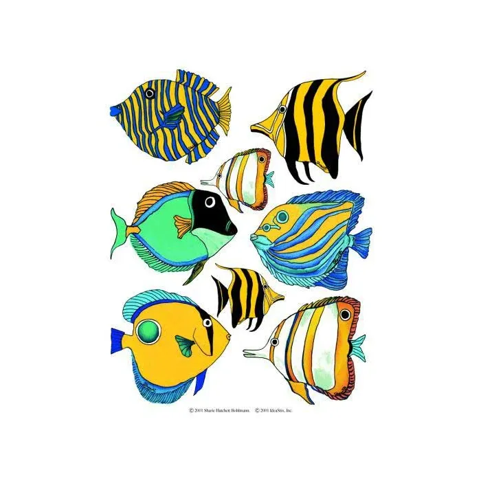 Tropical Fish Wallpaper Cutouts