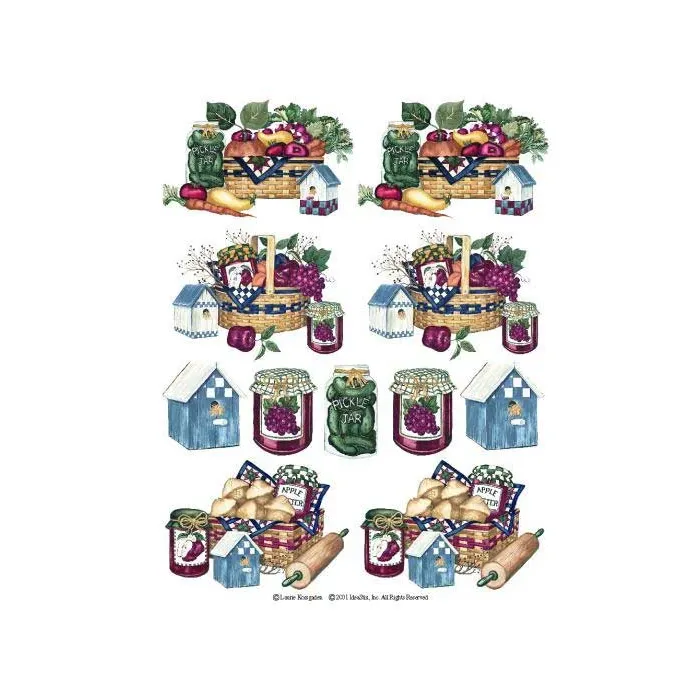 Do It Yourself Kitchen and Jars IdeaStix Cutouts IS3205