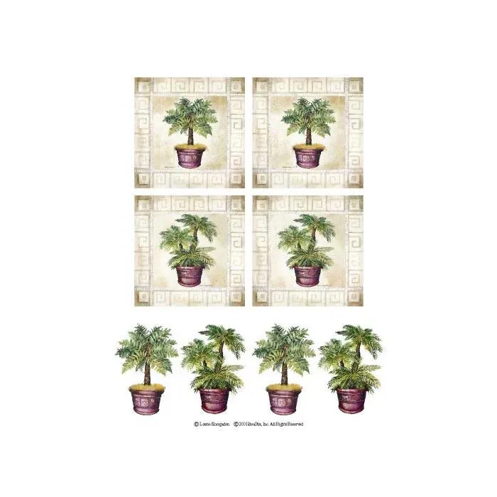 Do It Yourself Palm Tree IdeaStix Cutouts IS3335